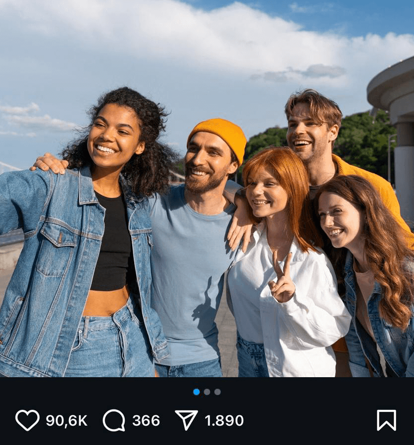 Happy group